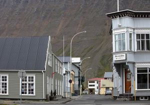 Isafjordur is the largest town on Westfjord Peninsular